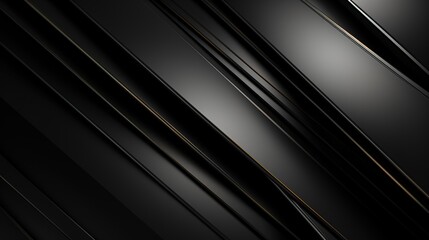 Obraz premium Abstract black and gold diagonal stripes background.