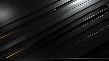 Obraz premium Abstract black and gold diagonal stripes background.