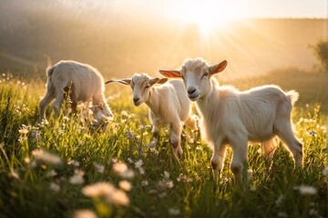 Obraz premium Sheep in the meadow