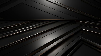 Abstract black and gold geometric background.