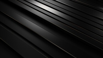 Obraz premium Abstract black and gold geometric background with diagonal lines.