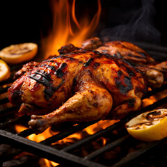 grilled chicken grilling cooking poultry