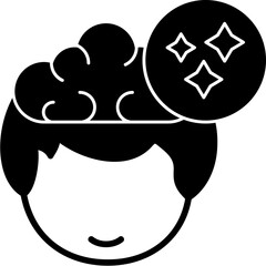 Imagination Vector Icon Design