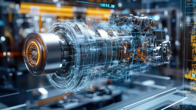 complex mechanical system for engineering review and business