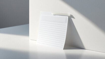 paper message note reminder blank background office business white empty page label adhesive tape