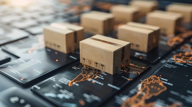 Global shipping options on an e-commerce site