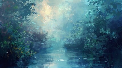 Fototapeta premium Artistic background paint on canvas