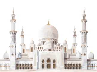 PNG Elegant mosque architectural illustration