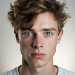 Fototapeta premium person close up portrait concept