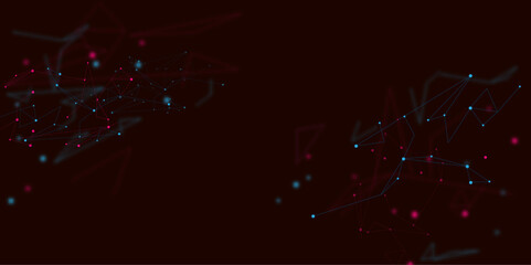 Fototapeta premium Vector Connect link background. global network technology concept. Digital technology futuristic internet network speed connection white background.