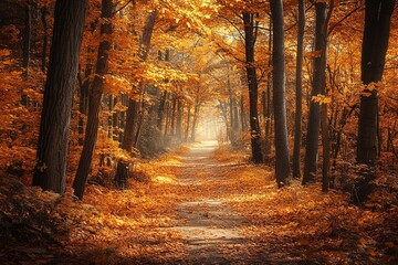 Golden Forest Pathway