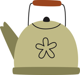 Metal Kettle Hiking Equipment