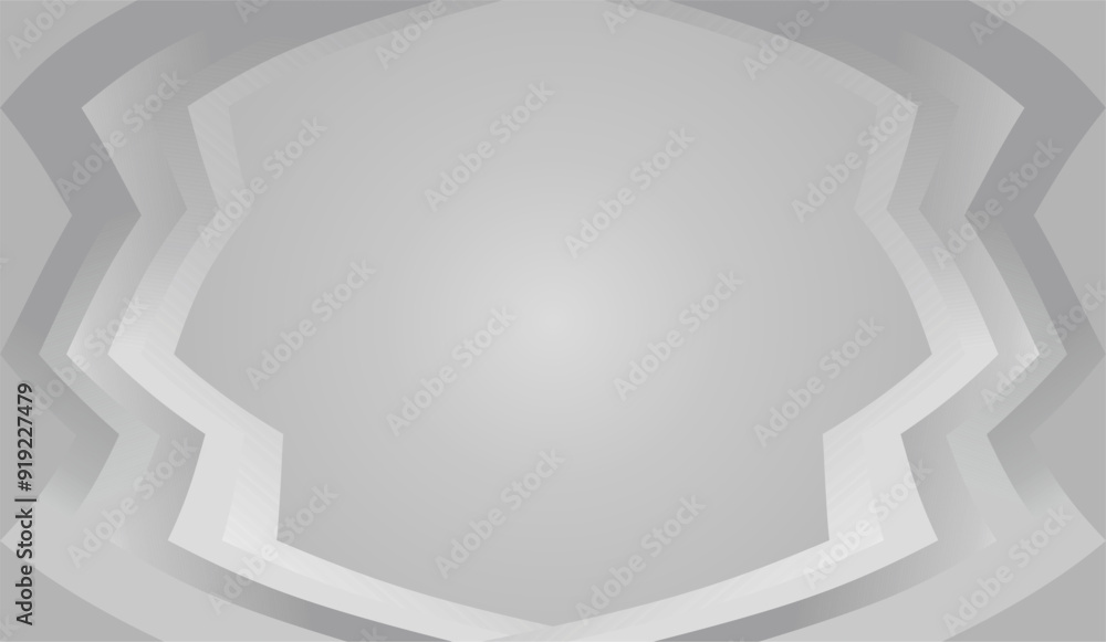Poster composition of abstract lines and shapes with gradations of gray as a background design for visual a
