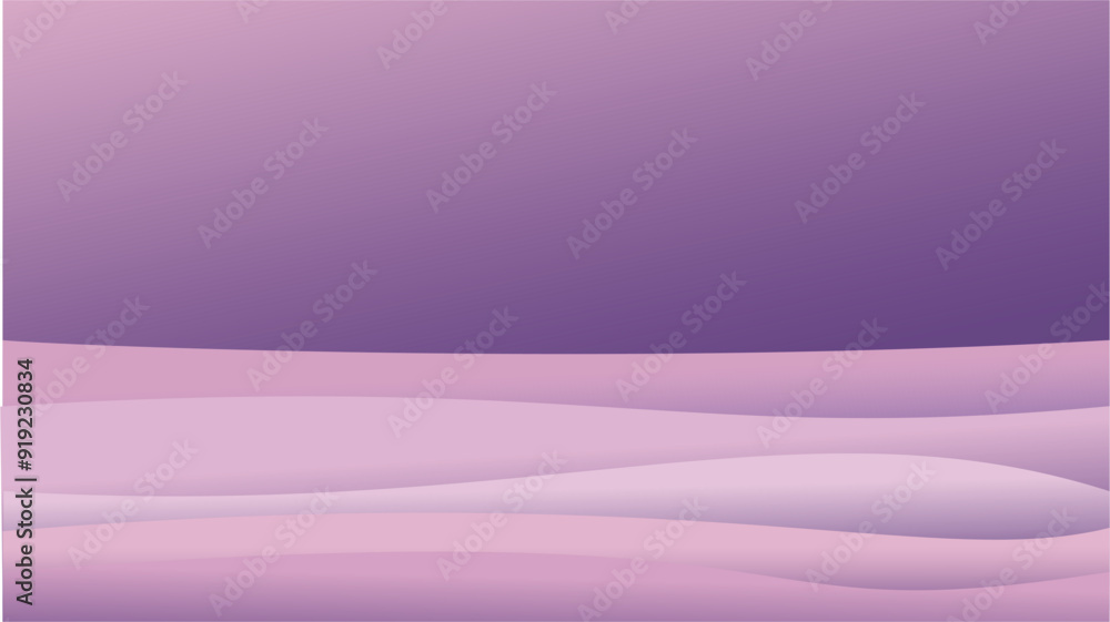 Poster composition of lines, planes and abstract shapes with purple and violet as inspiration for backgroun