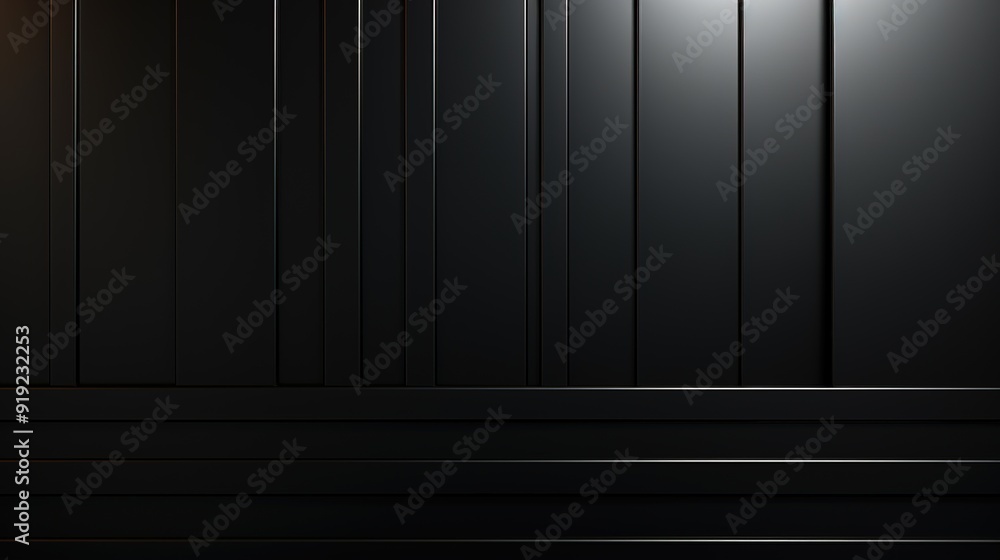 Poster dark abstract background with vertical lines and horizontal stripes.