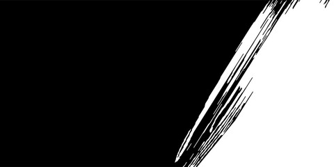 Abstract Black Rough Grunge Texture Design Background. Halftone grunge dots vector texture background. Border Frame. Isolated white background,