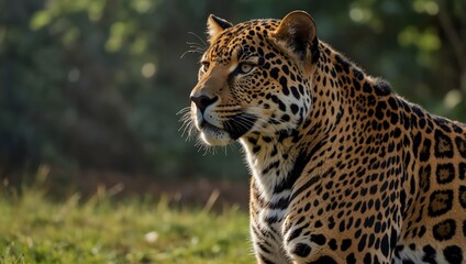 Fototapeta premium portrait of a leopard