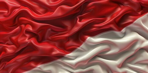 Fototapeta premium Proudly Waving. Patriotic flag background high-detailed plain background concept