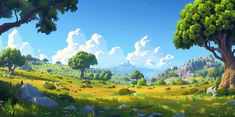 Fortnite Battle Royale. High Detailed Background