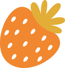 Strawberry Drawing Icon