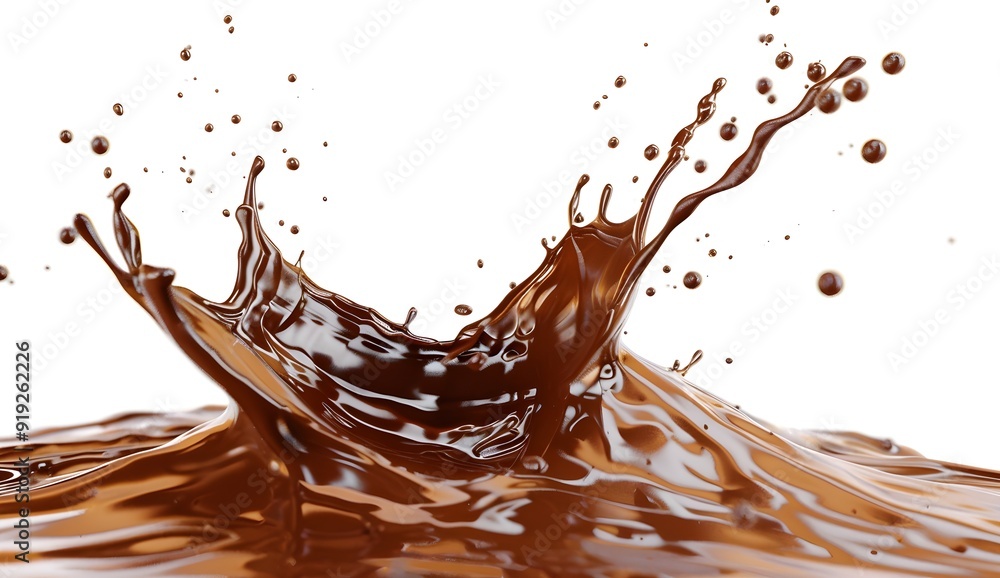 Canvas Prints chocolate splash