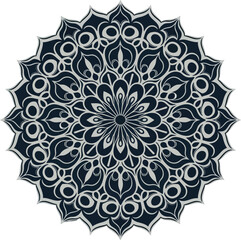 Hand drawn mandala design 