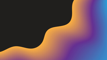 minimalist background vector design of an abstract liquid wave