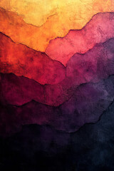 Naklejka premium A striking gradient from fiery orange to deep plum, perfect for a bold and dynamic design,
