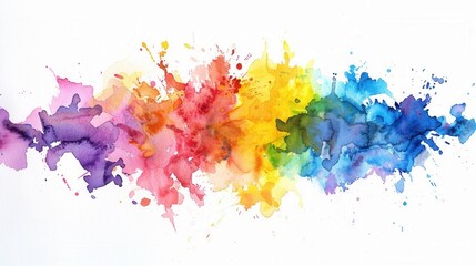 Fototapeta premium Abstract color splash background