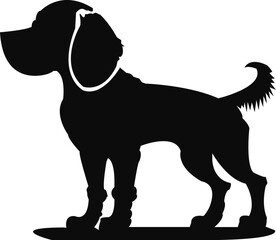dog silhouette - animal designs
