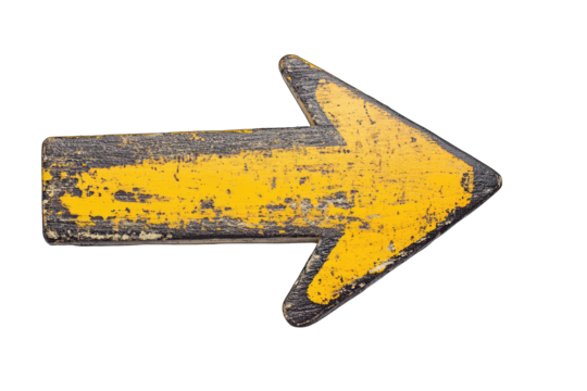 A yellow arrow pointing to the right