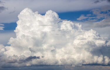 blue sky with clouds