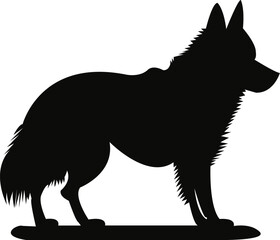 dog silhouette - animal designs