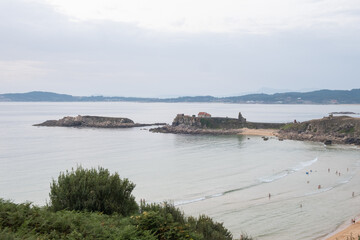 Chapel and fort of A Lanzada, Rías Baixas, Pontevedra
