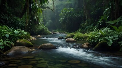 waterfall in the forest