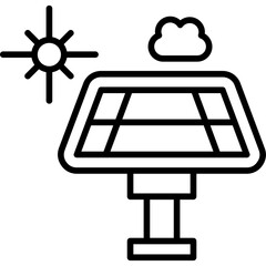 Solar Panel Icon