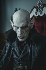 Portrait on vampire from mythology