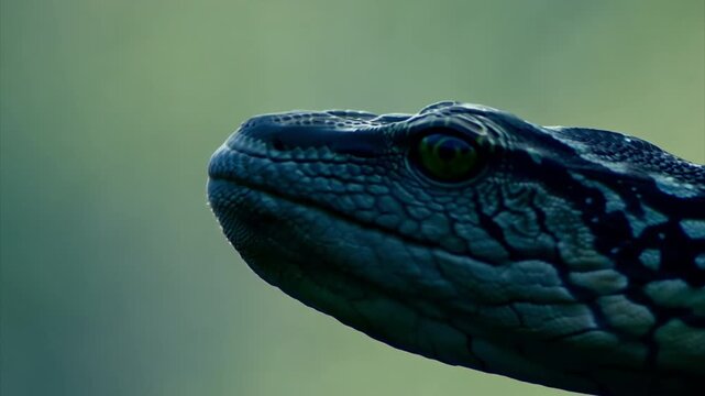 close up of a snake
