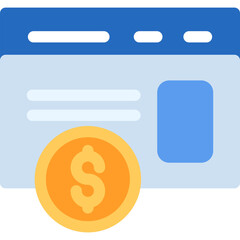 Fototapeta premium Paid Articles Icon