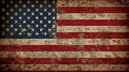 USA Flag Background