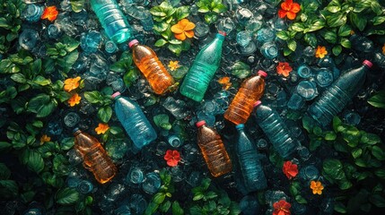 Fototapeta premium Principles of the Circular Economy - Reducing Waste Through Sustainability