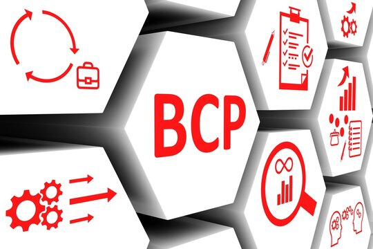 BCP concept cell background 3d illustration