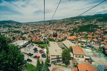 Obraz premium General view of Sarajevo city, Bosnia and Herzegovina.