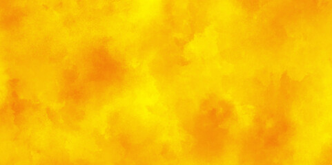Abstract acrylic painted orange or yellow grunge texture,art abstract yellow watercolor painting textured design,Yellow paint background, beautiful watercolor background for your design,