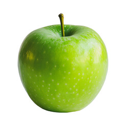 PNG Fresh green apple on a white background