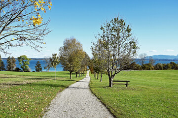 Way to the Lake Chiemsee - Bavaria - Germany