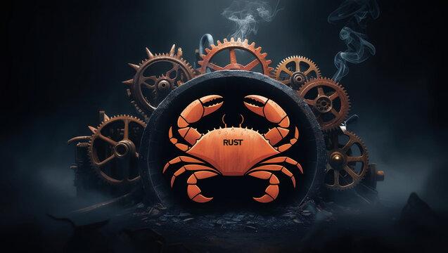 Rust programming, a crab