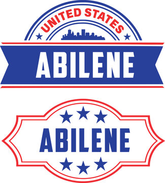 Abilene Texas Vector Set