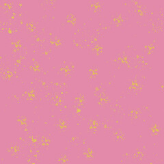 A pink background adorned with small, scattered golden accents, perfect for stylish and modern design projects. Ideal for wallpapers, invitations, and trendy digital art. High resolution Images. 