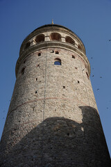 Galata Tower in Beyoglu, Istanbul, Turkiye